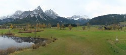Archiv Foto Webcam Golfclub Zugspitze-Tirol Ehrwald-Lermoos 09:00