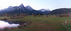 Archiv Foto Webcam Golfclub Zugspitze-Tirol Ehrwald-Lermoos 05:00