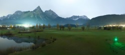 Archiv Foto Webcam Golfclub Zugspitze-Tirol Ehrwald-Lermoos 19:00