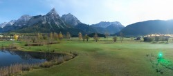 Archiv Foto Webcam Golfclub Zugspitze-Tirol Ehrwald-Lermoos 23:00