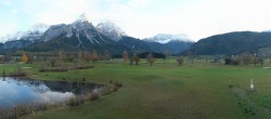 Archiv Foto Webcam Golfclub Zugspitze-Tirol Ehrwald-Lermoos 15:00
