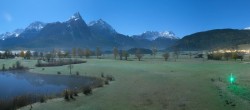 Archiv Foto Webcam Golfclub Zugspitze-Tirol Ehrwald-Lermoos 19:00