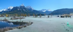 Archiv Foto Webcam Golfclub Zugspitze-Tirol Ehrwald-Lermoos 23:00
