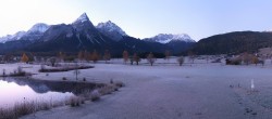 Archiv Foto Webcam Golfclub Zugspitze-Tirol Ehrwald-Lermoos 05:00
