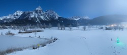 Archiv Foto Webcam Golfclub Zugspitze-Tirol Ehrwald-Lermoos 23:00