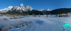 Archiv Foto Webcam Golfclub Zugspitze-Tirol Ehrwald-Lermoos 03:00