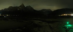 Archiv Foto Webcam Golfclub Zugspitze-Tirol Ehrwald-Lermoos 23:00