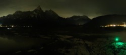 Archiv Foto Webcam Golfclub Zugspitze-Tirol Ehrwald-Lermoos 23:00