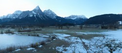 Archiv Foto Webcam Golfclub Zugspitze-Tirol Ehrwald-Lermoos 07:00