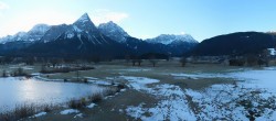 Archiv Foto Webcam Golfclub Zugspitze-Tirol Ehrwald-Lermoos 08:00
