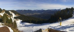 Archiv Foto Webcam Lenggries: BayernHütte am Brauneck 13:00