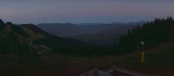 Archiv Foto Webcam Lenggries: BayernHütte am Brauneck 19:00
