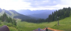 Archiv Foto Webcam Lenggries: BayernHütte am Brauneck 15:00