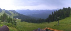 Archived image Webcam Lenggries-Brauneck: Bayern Hütte 13:00