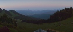 Archiv Foto Webcam Lenggries: BayernHütte am Brauneck 19:00