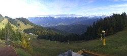 Archived image Webcam Lenggries-Brauneck: Bayern Hütte 15:00