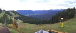 Archiv Foto Webcam Lenggries: BayernHütte am Brauneck 07:00