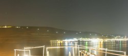 Archived image Webcam Bingen - Hotel Papa Rhein 23:00