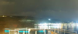 Archived image Webcam Bingen - Hotel Papa Rhein 23:00
