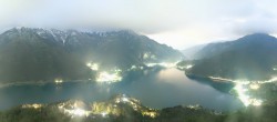 Archiv Foto Webcam Valle di Ledro - Blick auf den Ledrosee 23:00