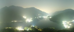Archiv Foto Webcam Valle di Ledro - Blick auf den Ledrosee 23:00