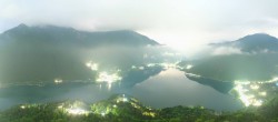 Archiv Foto Webcam Valle di Ledro - Blick auf den Ledrosee 23:00