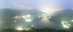 Archiv Foto Webcam Valle di Ledro - Blick auf den Ledrosee 03:00