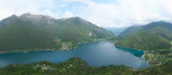 Archiv Foto Webcam Valle di Ledro - Blick auf den Ledrosee 13:00