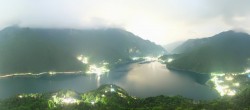 Archiv Foto Webcam Valle di Ledro - Blick auf den Ledrosee 01:00