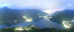 Archiv Foto Webcam Valle di Ledro - Blick auf den Ledrosee 03:00