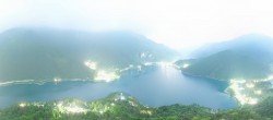 Archiv Foto Webcam Valle di Ledro - Blick auf den Ledrosee 23:00