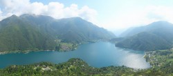 Archiv Foto Webcam Valle di Ledro - Blick auf den Ledrosee 09:00