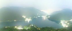 Archiv Foto Webcam Valle di Ledro - Blick auf den Ledrosee 23:00