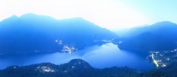 Archiv Foto Webcam Valle di Ledro - Blick auf den Ledrosee 03:00