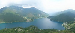 Archiv Foto Webcam Valle di Ledro - Blick auf den Ledrosee 13:00