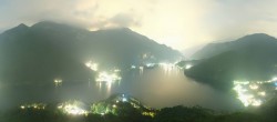 Archiv Foto Webcam Valle di Ledro - Blick auf den Ledrosee 23:00