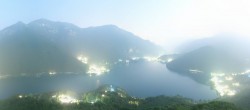Archiv Foto Webcam Valle di Ledro - Blick auf den Ledrosee 23:00