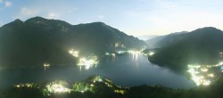 Archiv Foto Webcam Valle di Ledro - Blick auf den Ledrosee 23:00