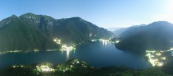 Archiv Foto Webcam Valle di Ledro - Blick auf den Ledrosee 01:00