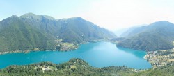 Archiv Foto Webcam Valle di Ledro - Blick auf den Ledrosee 09:00