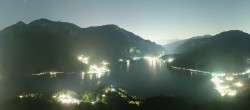 Archiv Foto Webcam Valle di Ledro - Blick auf den Ledrosee 23:00