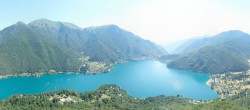 Archiv Foto Webcam Valle di Ledro - Blick auf den Ledrosee 09:00