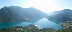Archiv Foto Webcam Valle di Ledro - Blick auf den Ledrosee 07:00