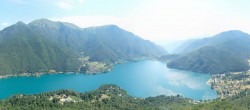 Archiv Foto Webcam Valle di Ledro - Blick auf den Ledrosee 09:00