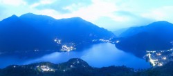 Archiv Foto Webcam Valle di Ledro - Blick auf den Ledrosee 03:00