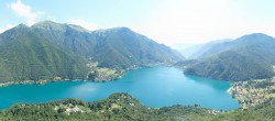 Archiv Foto Webcam Valle di Ledro - Blick auf den Ledrosee 10:00