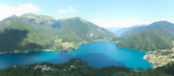 Archiv Foto Webcam Valle di Ledro - Blick auf den Ledrosee 14:00
