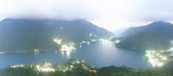 Archiv Foto Webcam Valle di Ledro - Blick auf den Ledrosee 22:00