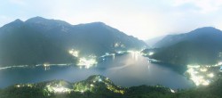 Archiv Foto Webcam Valle di Ledro - Blick auf den Ledrosee 23:00