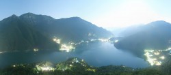 Archiv Foto Webcam Valle di Ledro - Blick auf den Ledrosee 23:00